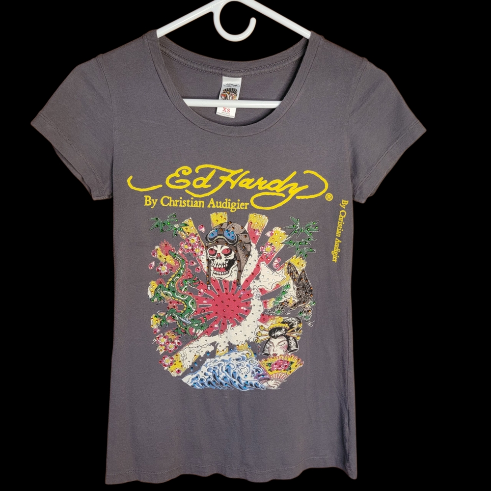 Vintage Ed Hardy Graphic T-Shirt